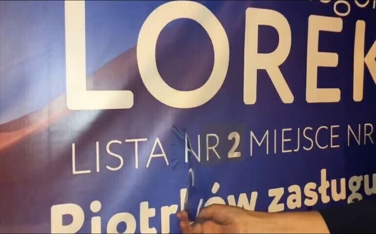 Kandydaci znali numer listy przed głosowaniem