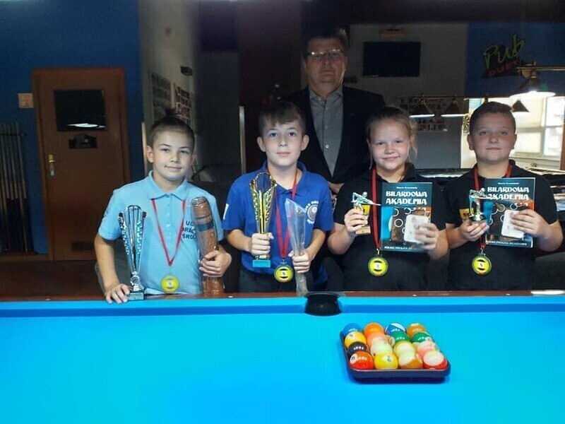 Bilardziści z Rękoraja na podium turniejów krajowych oraz międzynarodowych