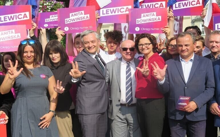 Lider Wiosny gościł w Piotrkowie Trybunalskim