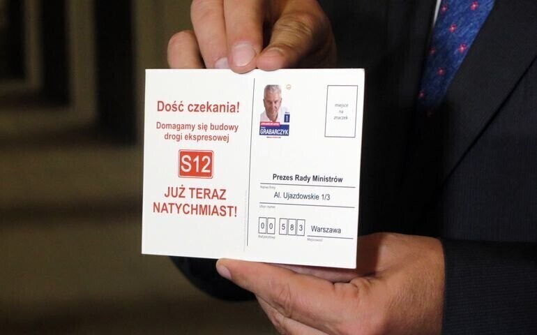 Koalicja Obywatelska robi swoją akcję S12 Natychmiast