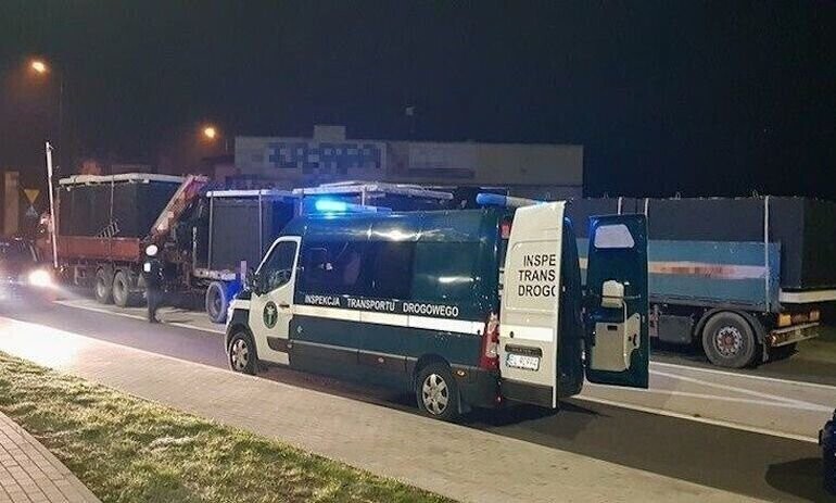 Zatrzymali cztery przeładowane ciężarówki