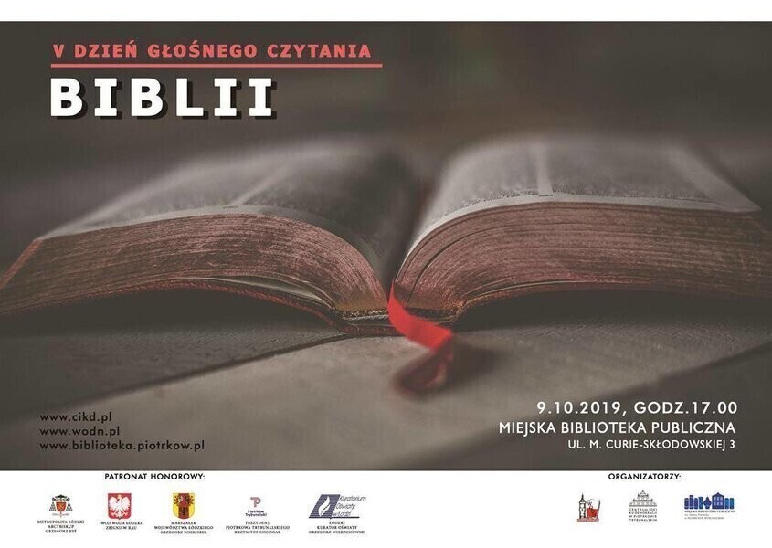 Piotrkowianie przeczytają Księgę Hioba