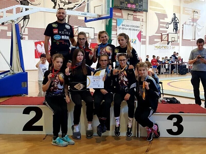 Piotrkowskie zapaśniczki podbiły Łódź