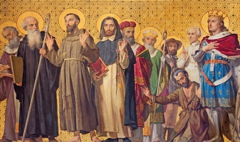 Noc Świętych w wigilię Wszystkich Świętych