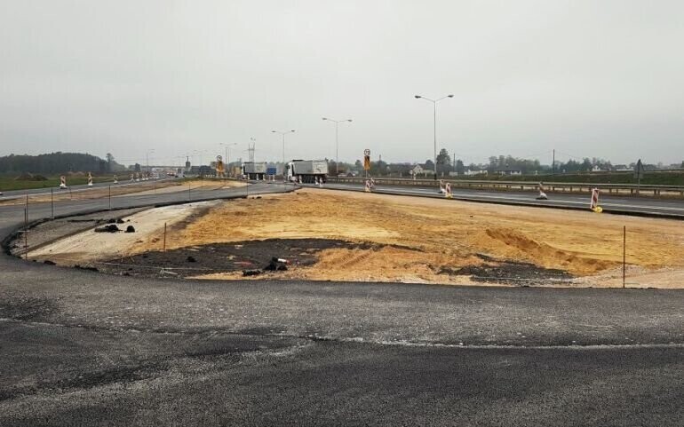 Uwaga kierowcy Zmiana organizacji ruchu w obrębie węzła Piotrków Trybunalski Zachód