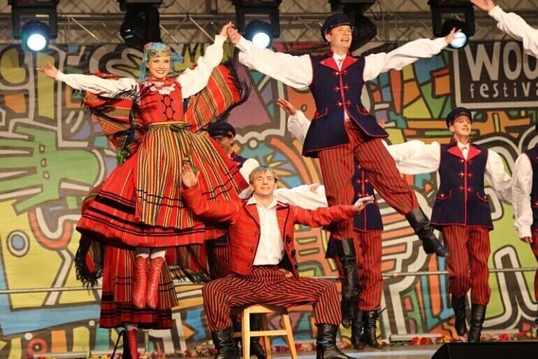 Mazowsze w Wolborzu. Zobacz występ na telebimie