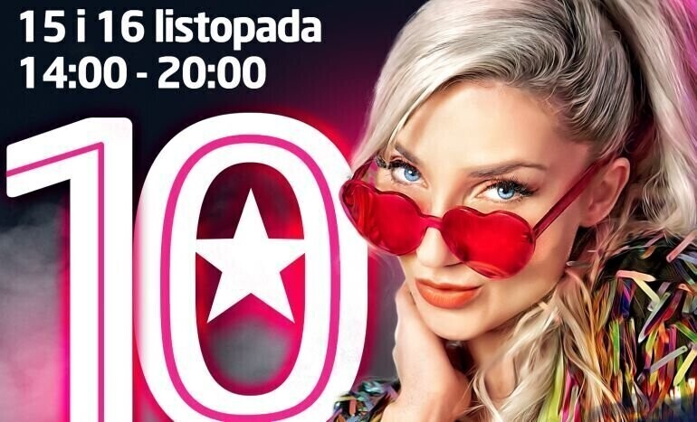 Wrotkowe szaleństwo atrakcyjne rabaty i koncert Cleo czyli 10. jubileuszowe urodziny Focus Mall