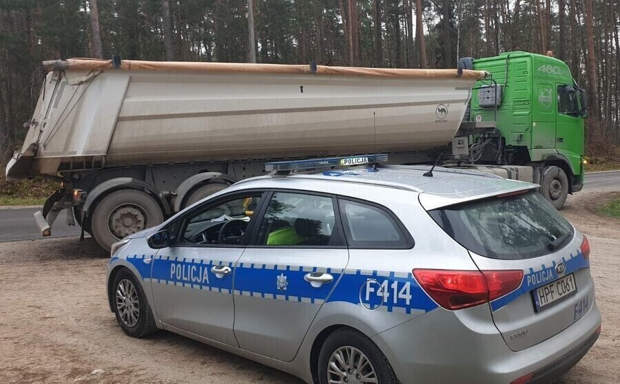Sprawdzali ciężarówki w Piotrkowie i powiecie. Posypały się mandaty