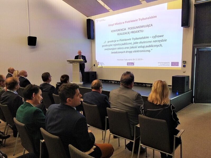 Projekt e-geodezja w Piotrkowie oficjalnie podsumowany