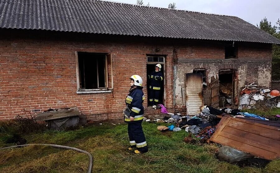 Staruszka zginęła w pożarze