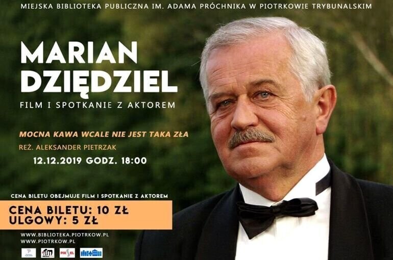 Spotkanie z Marianem Dziędzielem w kinie Piksel
