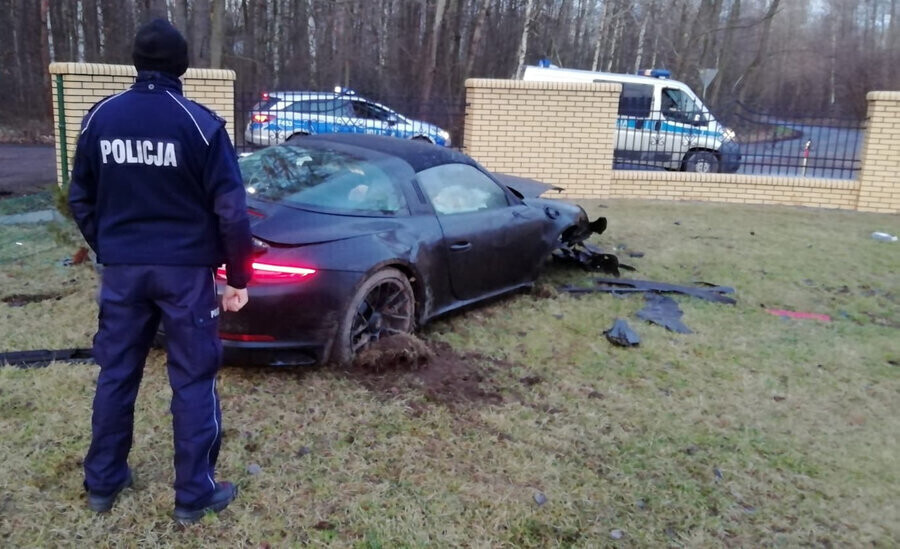 Pościg za skradzionym porsche