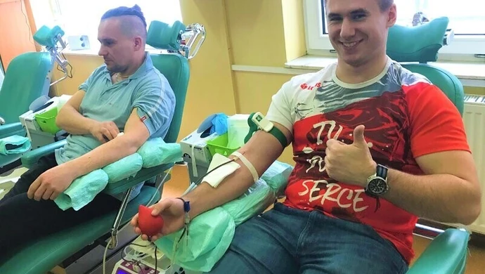 Pierwszy dzień wiosny świętowali, oddając krew