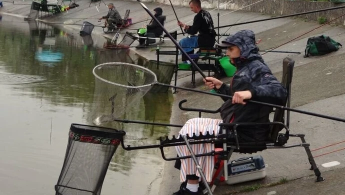 Wędkowali na Bugaju