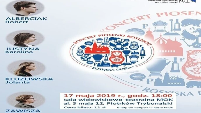 Koncert "Rosyjska dusza" w Piotrkowie