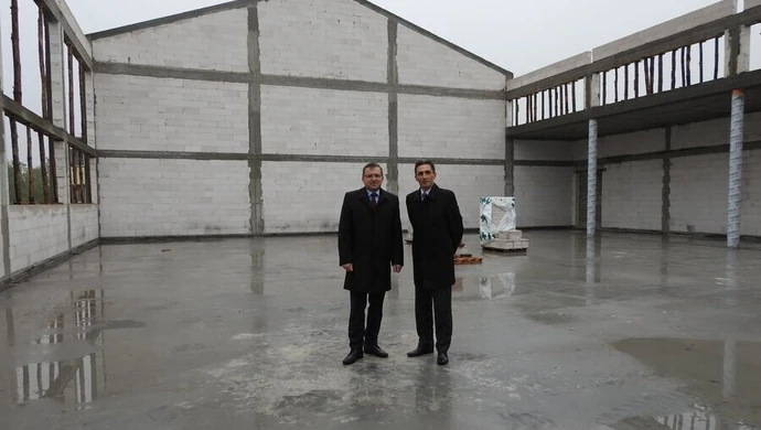 Trwa budowa sali gimnastycznej w Aleksandrowie