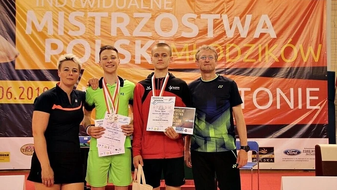 Piotrkowski badmintonista wicemistrzem Polski