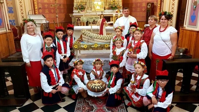 Dożynki w parafii Milejów