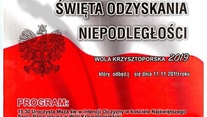 Zapraszamy na VII Bieg Niepodległości do Woli Krzysztoporskiej