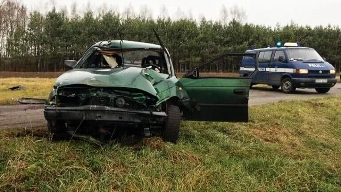 Dwie osoby zginęły w wypadku w Aleksandrowie