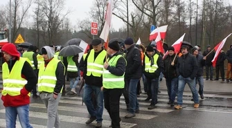Rolnicy znów chcą zablokować drogę 