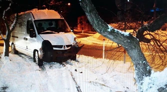 Wjechał autem w  drzewo i&#8230; poszedł na kebab