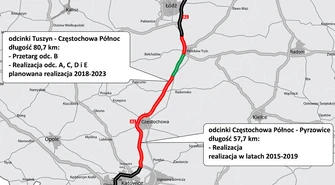 Pięć firm zainteresowanych budową A1 na odcinku Piotrków - Kamieńsk