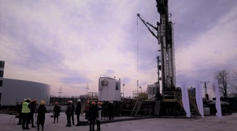 Ruszył próbny odwiert geotermalny w Tomaszowie Mazowieckim [VIDEO]