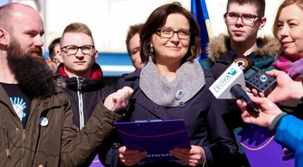 Wiemy kto "jedynką" w Łódzkiem u Roberta Biedronia w walce o PE