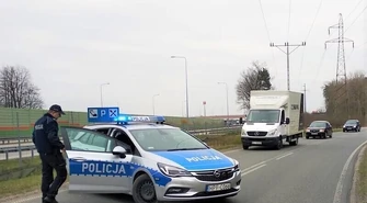 W Proszeniu zdetonowano dużą bombę. Trasa S8 stanęła