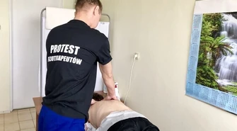 Fizjoterapeuci w Piotrkowie Trybunalskim popierają ogólnopolski protest