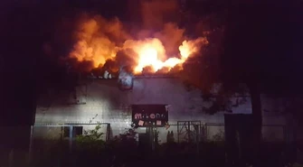 Pożar dyskoteki w Kamieńsku (AKTUALIZACJA)