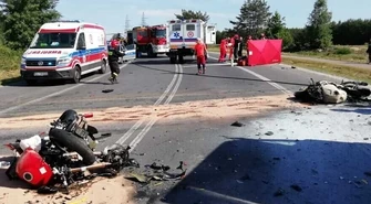 Dwaj motocykliści zginęli w wypadku w Kleszczowie. Niebezpiecznie na drogach także w powiecie tomaszowskim