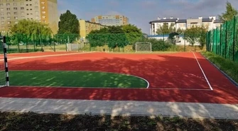 Boisko przy SP 2 gotowe