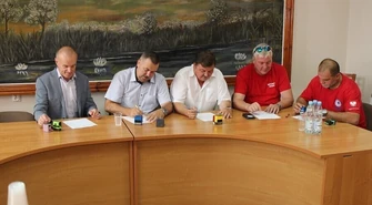 Patrole Wodne WOPR nad Zalewem Cieszanowickim