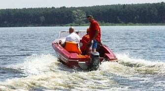 Akcja ratunkowa na Zalewie. Tonął jacht