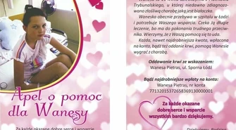 11-letnia Wanesa z Piotrkowa potrzebuje pomocy