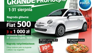 Wybierz się na zakupy do Focus Mall i wygraj stylowego Fiata 500!