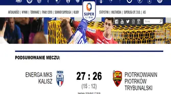 Piotrkowianin minimalnie przegrał pierwszy mecz