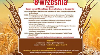 Zespół Mazowsze wystąpi podczas gminnych dożynek