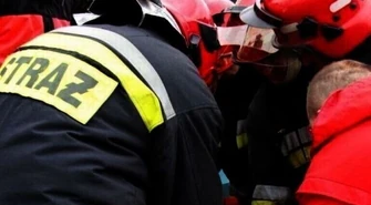 Pożar kotłowni, mieszkańcy ewakuowani