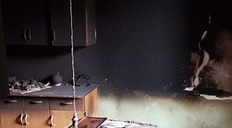 Pożar domu w gminie Sulejów. Jedna osoba ranna