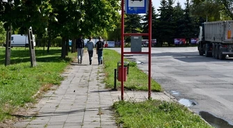 Chodnik na osiedlu Wronia zmieni się w ciąg pieszo-rowerowy