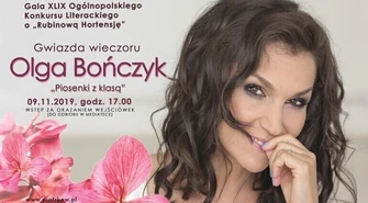 Olga Bończyk gwiazdą święta poezji w Piotrkowie