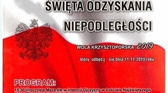 Zapraszamy na VII Bieg Niepodległości do Woli Krzysztoporskiej