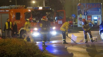 Kolizja na skrzyżowaniu Słowackiego i Armii Krajowej