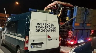 Ciężarówka za ciężka o 10 ton. Przewoźnik zapłaci 25 tys. kary