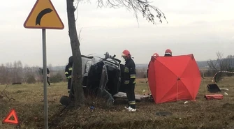Śmiertelny wypadek w Klukach