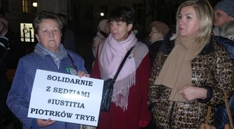 Protest przed sądem także w Piotrkowie