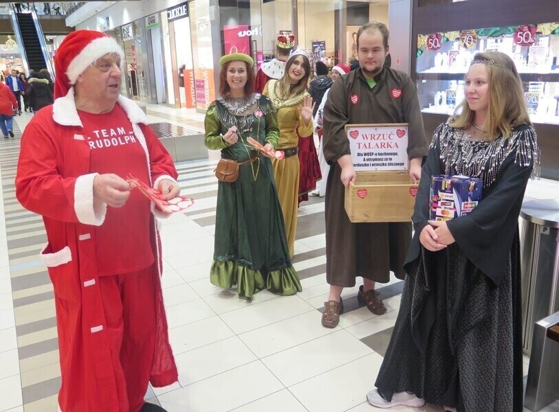 WOŚP grała też w Focus Mall GALERIA
